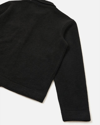 Universal Works Uniform Jacket Wool Fleece Black