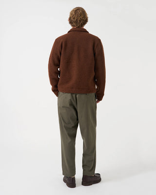 Universal Works Uniform Jacket Wool Fleece Cacao