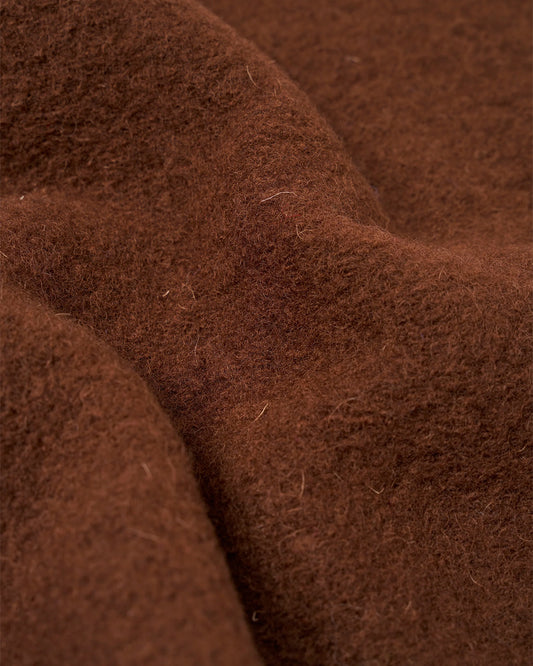 Universal Works Uniform Jacket Wool Fleece Cacao
