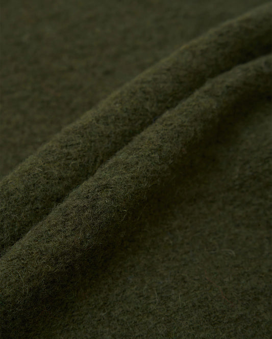 Universal Works Zip Bomber Wool Fleece Olive