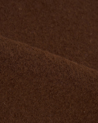 Universal Works Zip Waistcoat Wool Fleece Cacao