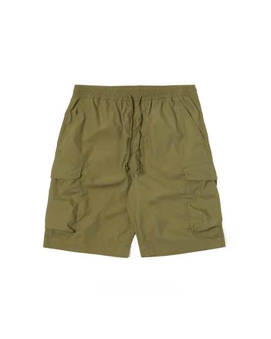 Universal Works Recycled Poly Tech Parachute Short Olive