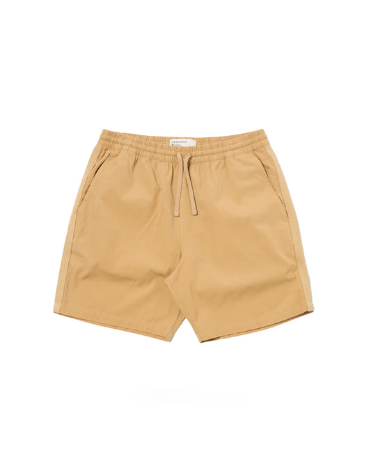 Universal Works Summer Canvas Beach Short Dark Sand