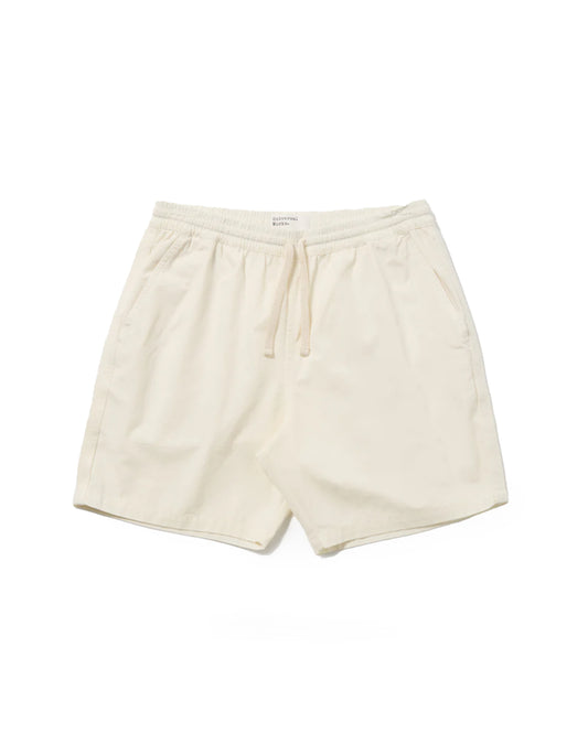 Universal Works Summer Canvas Beach Short Ecru