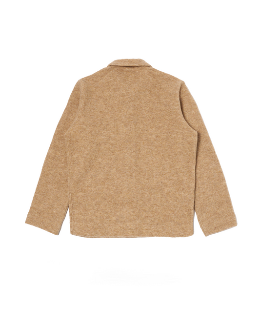 Universal works Uniform Jacket Wool Fleece Fawn