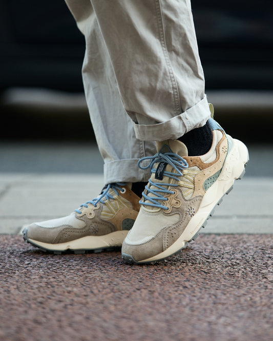 Flower Mountain Yamano 3 Uni Suede Nylon Taupe/Light/Beige