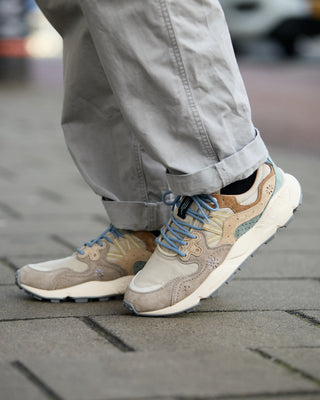 Flower Mountain Yamano 3 Uni Suede Nylon Taupe/Light/Beige