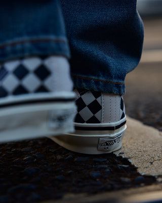Vans LX Authentic 44 Diamond Check Black / White by Vans