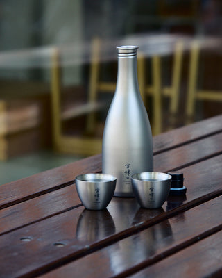 Snow Peak Titanium Sake Bottle