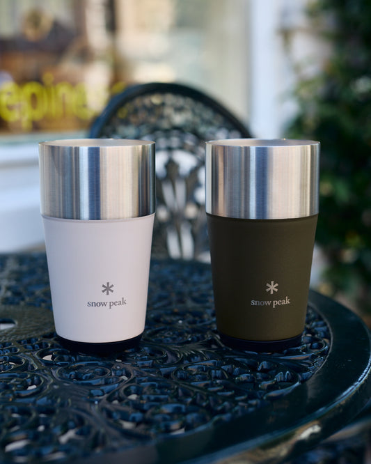 Snow Peak Shimo Tumbler 470 Sand