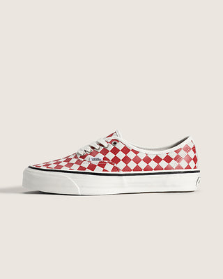 Vans LX Authentic 44 Diamond Check Red / Marshmallow