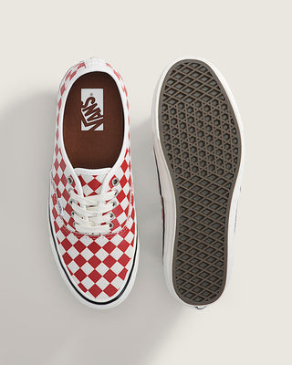 Vans LX Authentic 44 Diamond Check Red / Marshmallow