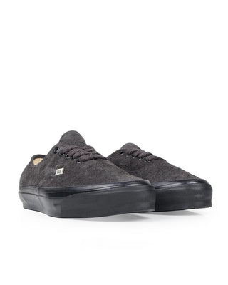 Vans LX Authentic 44 Hairy Suede Faded Black