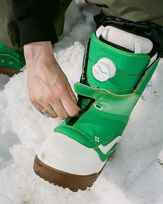 Vans The Progress Green / Yellow 2027 Snowboard Boots
