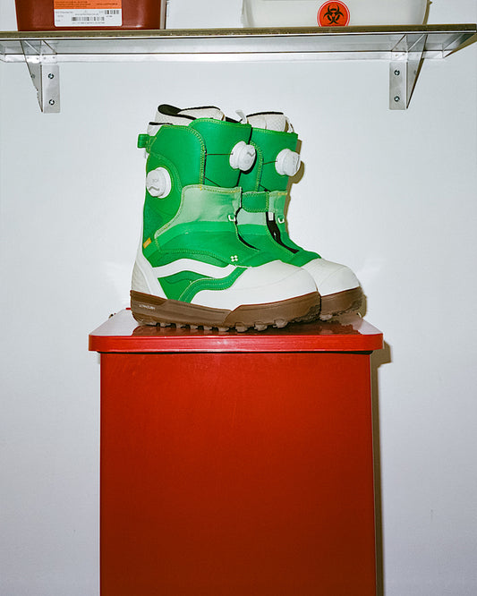 Vans The Progress Green / Yellow 2027 Snowboard Boots