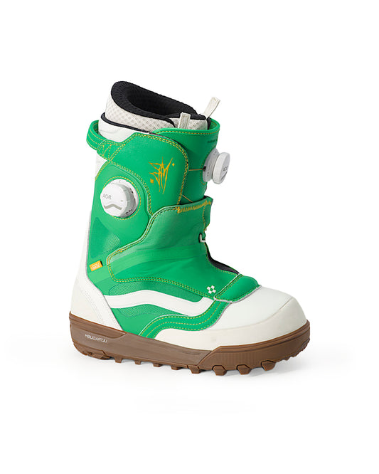 Vans The Progress Green / Yellow 2027 Snowboard Boots