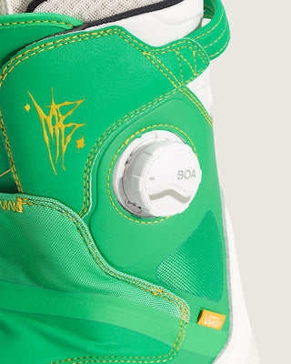Vans The Progress Green / Yellow 2027 Snowboard Boots