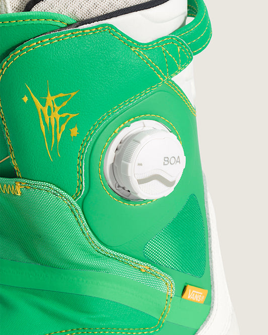 Vans The Progress Green / Yellow 2027 Snowboard Boots
