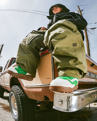 Vans The Progress Green / Yellow 2027 Snowboard Boots