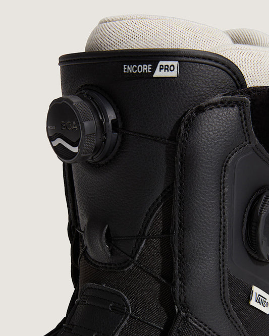 Vans Encore Pro Black/Marshmallow 2026 Snowboard Boots