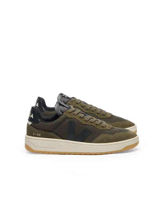 Veja V-90 B-Mesh Olive / Black