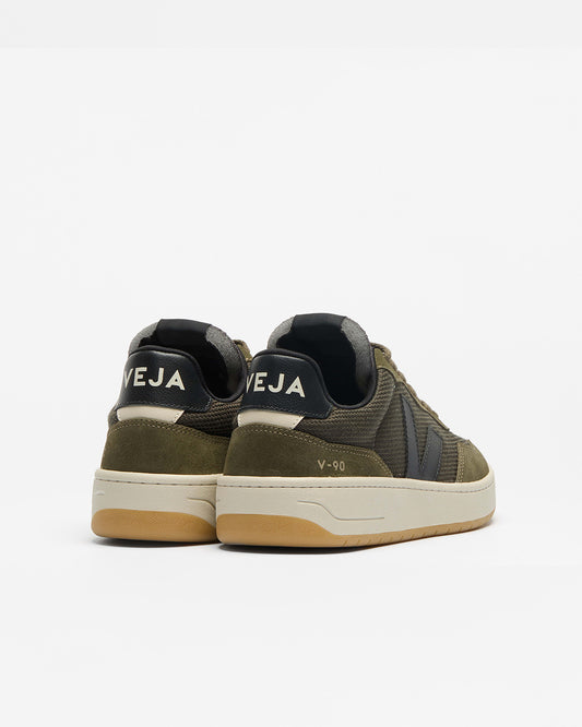 Veja V-90 B-Mesh Olive / Black