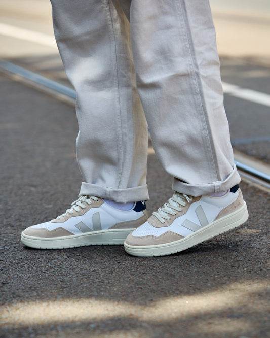 Veja V-90 Leather Extra White Pierre Nautico