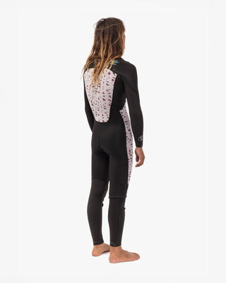 Vissla 7 Seas 3/2 Full Chest Zip Black Wetsuit