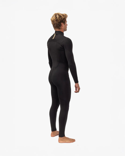 Vissla 7 Seas Comp 4/3 Full Suit Chest Zip Black Wetsuit