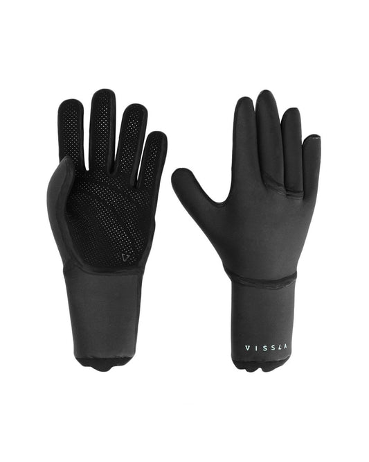 Vissla Seven Seas 5 Finger Glove 3mm Black