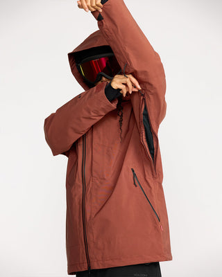 Volcom AT Stretch Gore-Tex Jacket Henna