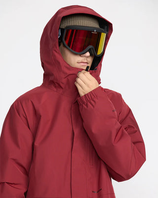 Volcom Dua Insulated Gore-Tex Jacket Burnt Red
