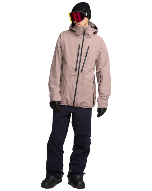 Volcom Guch Stretch Gore-Tex Jacket Mauve