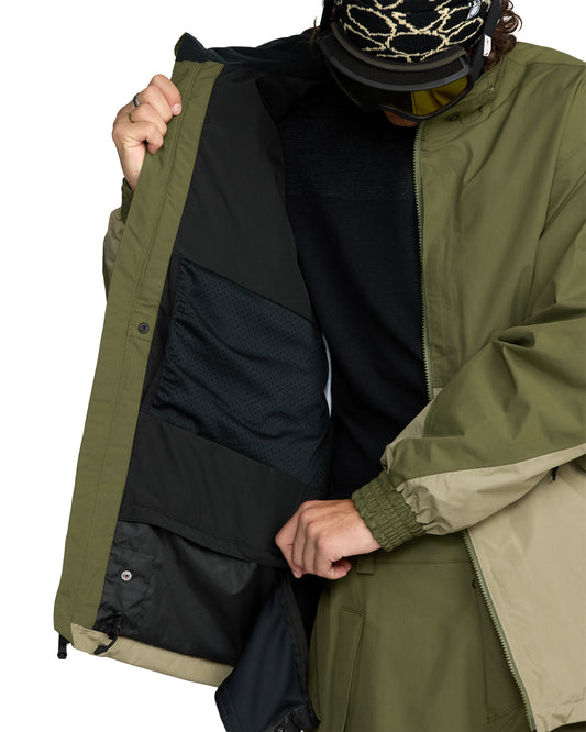 Volcom Longo Gore-Tex Jacket Dark Olive