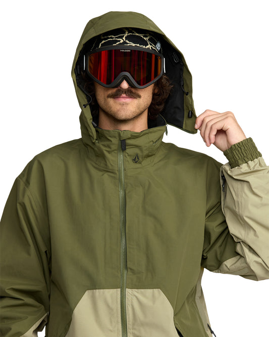 Volcom Longo Gore-Tex Jacket Dark Olive