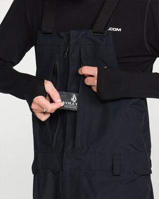 Volcom Rain Gore-Tex Bib Overall Black