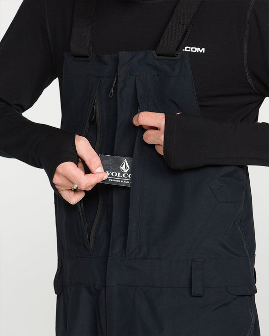 Volcom Rain Gore-Tex Bib Overall Black