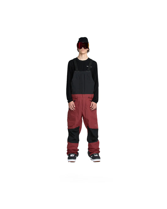 Volcom Rain Gore-Tex Bib Overall Burnt Red
