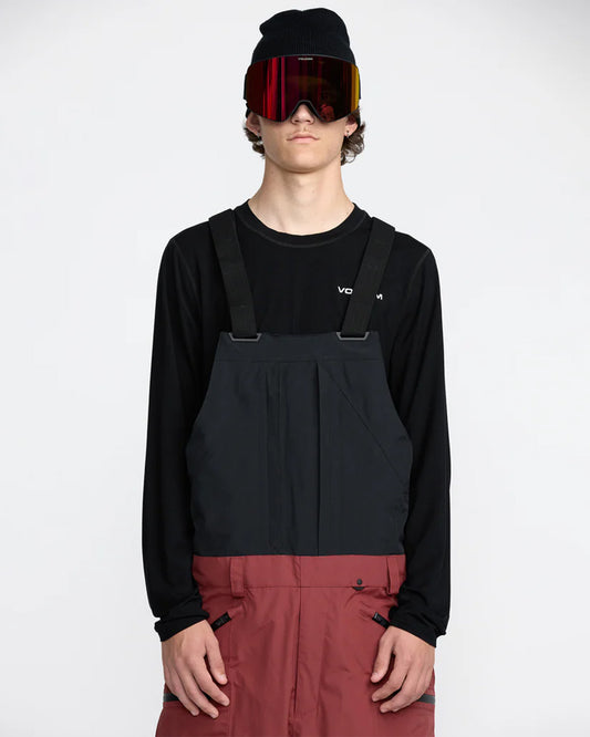 Volcom Rain Gore-Tex Bib Overall Burnt Red