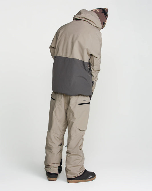 Volcom Rain Gore-Tex Bib Overall Khaki
