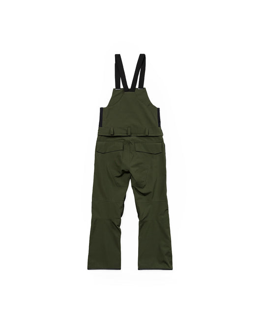 Volcom Roan Bib Overall Dark Green