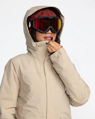 Volcom Shelter 20K 3D Stretch Jacket Oatmeal