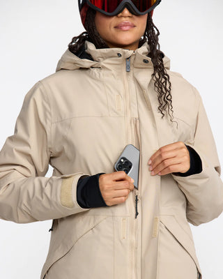 Volcom Shelter 20K 3D Stretch Jacket Oatmeal