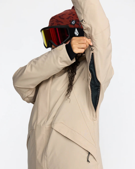 Volcom Shelter 20K 3D Stretch Jacket Oatmeal