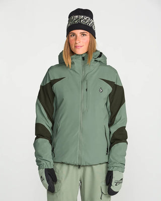 Volcom Shelter 3D Stretch Jacket Light Green