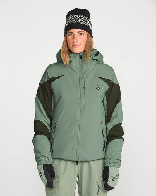 Volcom Shelter 3D Stretch Jacket Light Green