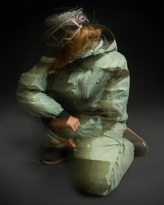 Volcom Shelter 3D Stretch Jacket Light Green
