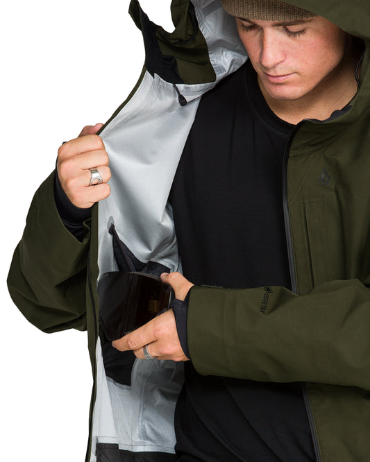 Volcom Tester 3L GORE-TEX Jacket Dark Green