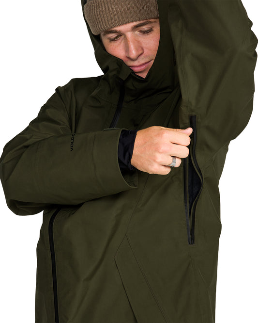 Volcom Tester 3L GORE-TEX Jacket Dark Green