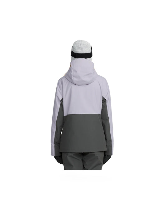 Volcom Women's Bolt Ins Snowboard Jacket Lavender Aura